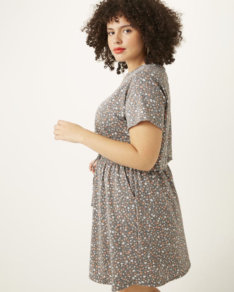 Side of plus size Alice Drawstring T-Shirt Dress by Meri Skye | Dia&Co | dia_product_style_image_id:163941